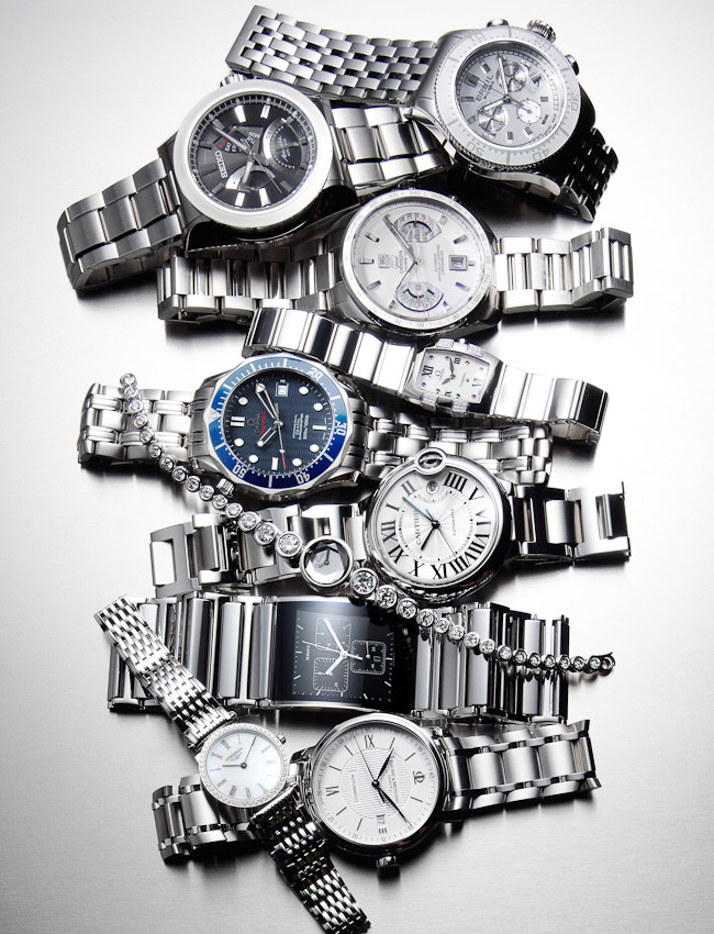 watches on steel, still-life, still life photographer, still life photography, still life photographer London, watches and jewelry watches and jewellery, watches and jewellery photography, watches photography, watches photographer, watch photographer London, fashion photographer, David Parfitt